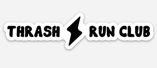 Thrash Run Club Sticker